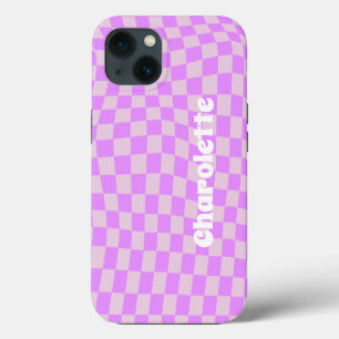 retro checker pattern Case-Mate iPhone case