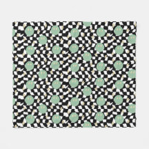 Retro Checkered and Lightening Bolts