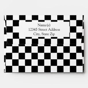 Retro Checkered - Envelope