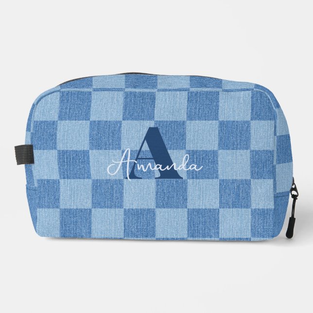 Retro Checkered Fade Dopp Kit (Front)