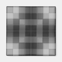 Retro Checkers - Grey