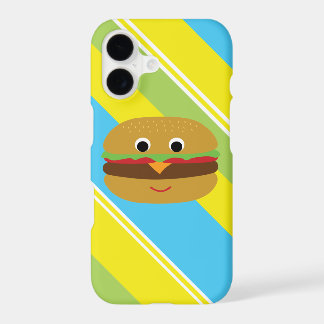 Retro Cheeseburger iPhone Case