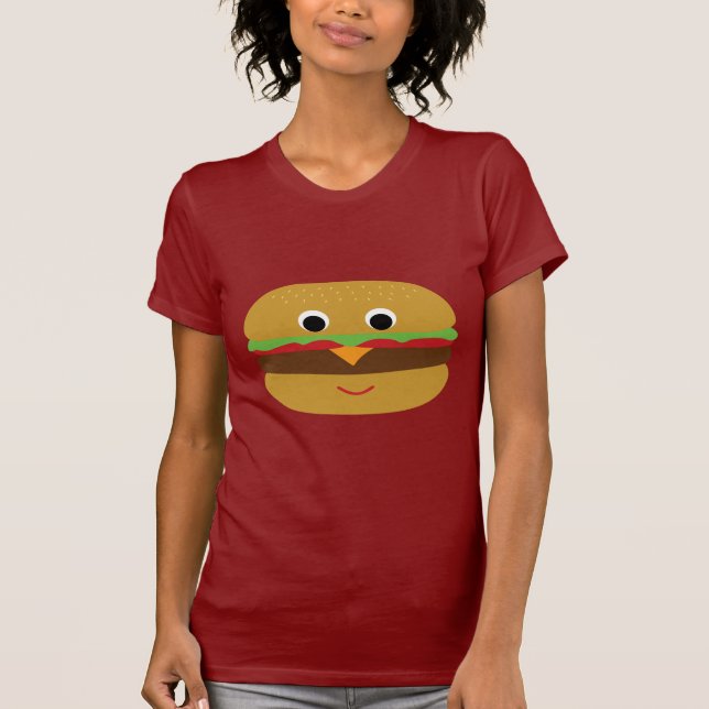 Retro Cheeseburger T-Shirt (Front)