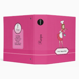 Retro Chef Binder Recipe Organizer