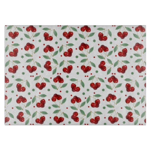 Retro Cherries Cutting Board