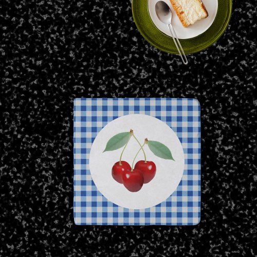 Retro Cherries Trivet