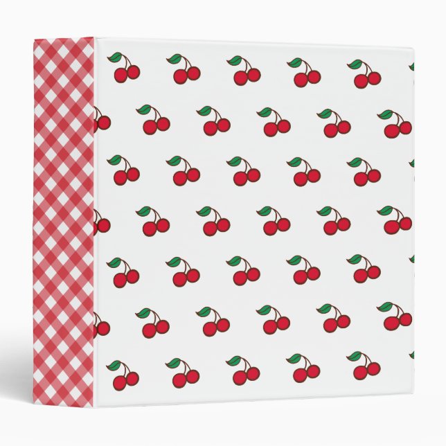 Retro Cherry Binder (Front/Spine)