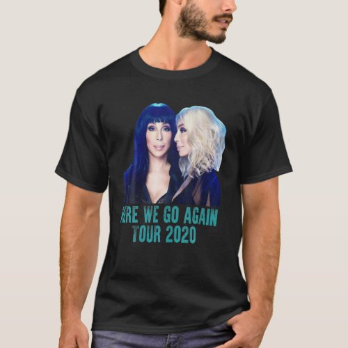 Retro Chers Love Country Music Funny Tour 2020 For T_Shirt