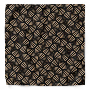 Retro Chic 3D Bandana – Modern Elegance