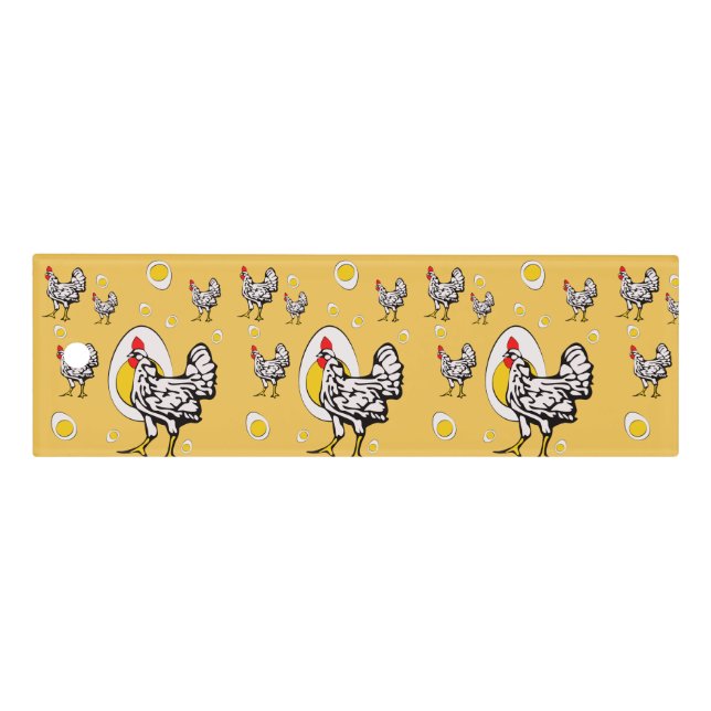 Retro Chickens Ruler (Front)