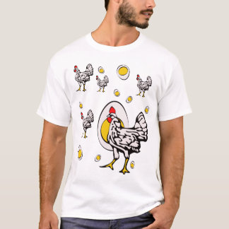 Retro Chickens T-Shirt
