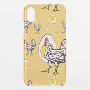 Retro Chickens iPhone XR Case