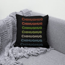 Retro "Chihuahua" Colorful Striped Design