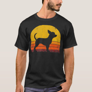 Retro Chihuahua Men Women Dad Chihuahua  T-Shirt