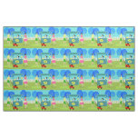 Retro Children's Lemonade Stand Fabric