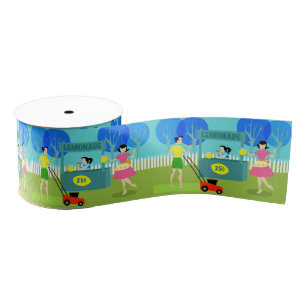 Retro Children's Lemonade Stand Ribbon