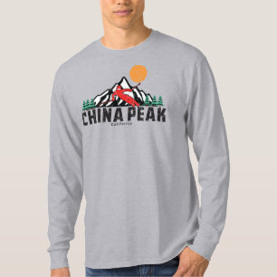Retro China Peak Ski T-Shirt