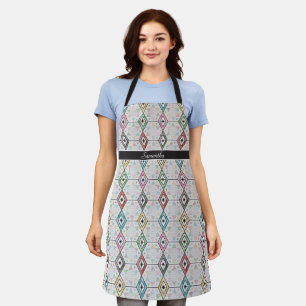 Retro Chinese Checkers Apron
