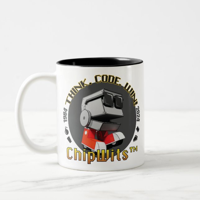 Retro ChipWits Mug (Left)