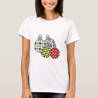 Retro Christmas Balls T-shirts and Gifts