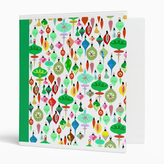 Retro Christmas Binder (Front/Inside)
