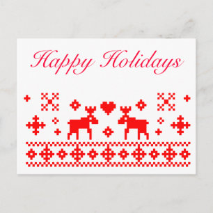 Retro Christmas Card