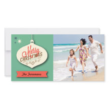 Retro Christmas Card