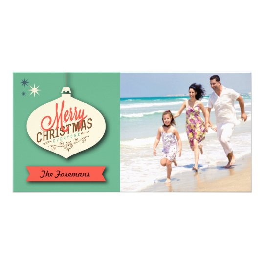 Retro Christmas Card | Zazzle