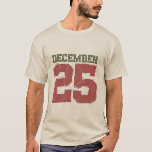 Retro Christmas December 25 Holiday Winter T-Shirt