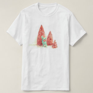 Retro Christmas Deer T-Shirt