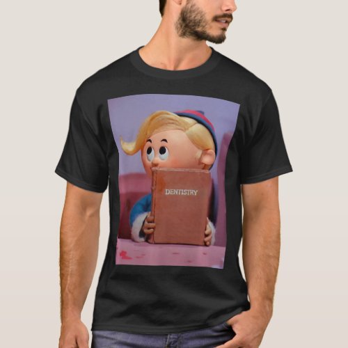 Retro Christmas Dentist Hermey the Elf Premium  T_Shirt