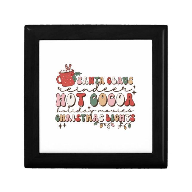 retro christmas gift box (Front)