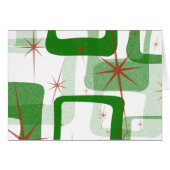 Retro Christmas Greeting Cards (Front Horizontal)