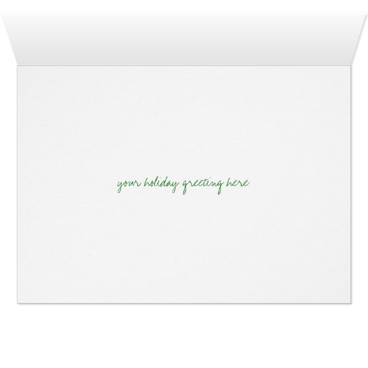 Retro Christmas Greeting Cards (Inside Horizontal (Bottom))