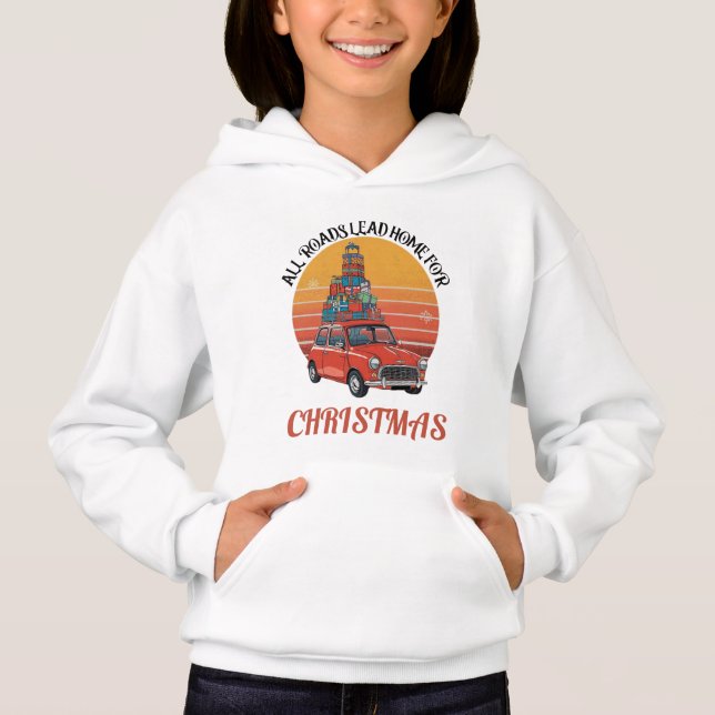 Retro Christmas Hoodie (Front)