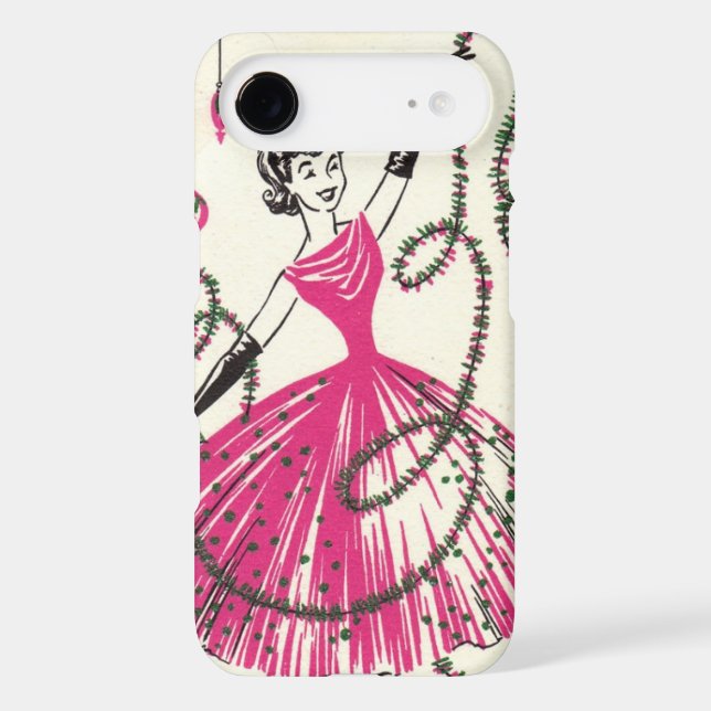 Retro Christmas iPhone 6 case (Back)