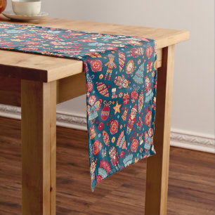 Retro Christmas Medium Table Runner