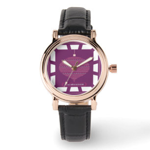Retro Christmas Ornament Women's Watch