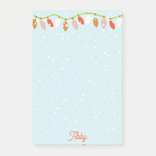 Retro Christmas Post-it Notes