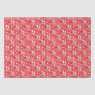 Retro Christmas Rocking Horse Tissue Paper