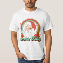Retro Christmas Santa Baby Groovy Christmas Vintag
