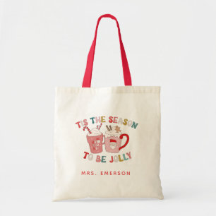 Retro Christmas Tote Bag