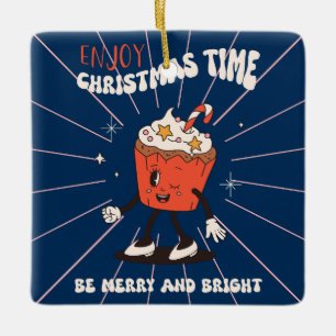 Retro Christmas Tree Cookie Ornament