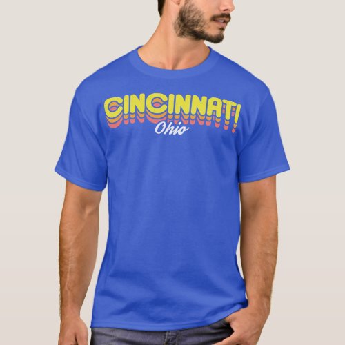 Retro Cincinnati Ohio T_Shirt