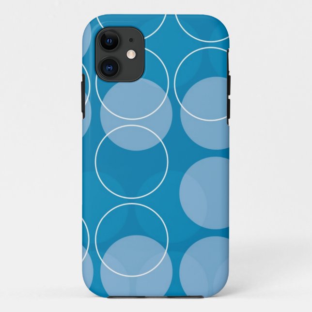 Retro circles Case-Mate iPhone case (Back)