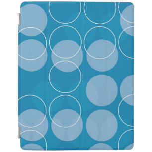 Retro circles iPad smart cover