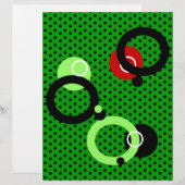 Retro Circles Letterhead (Front/Back)