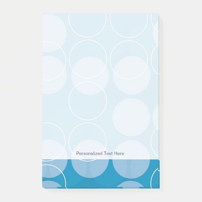 Retro circles post-it notes (Front)