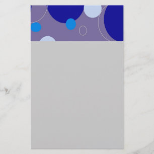 Retro Circles Stationery
