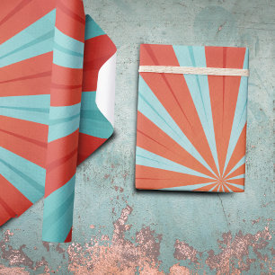 Retro Circus Pattern Wrapping Paper